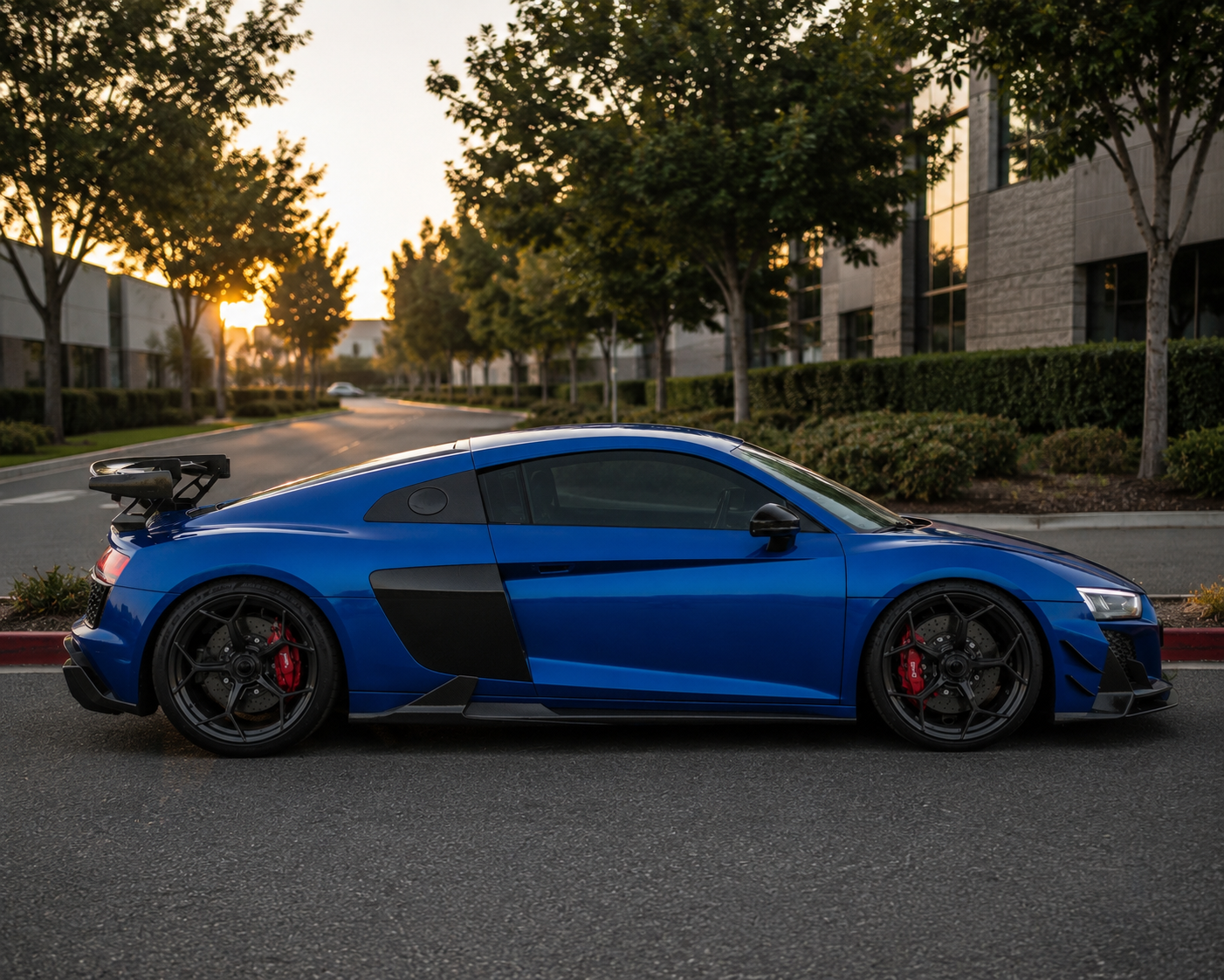 Audi R8 Gen 3 (2020+) - GT4 Style Carbon Fiber Full Body Kit