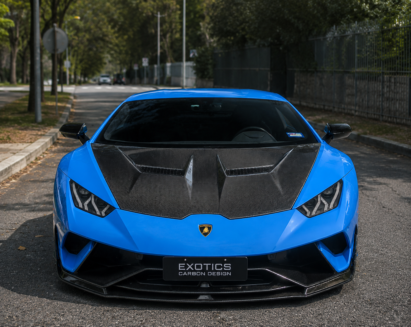 Lamborghini Huracán LP580 & LP610 - Carbon Fiber Vented Hood