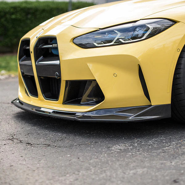 V STYLE FULL CARBON FIBER FRONT AERO SET - BMW G80 M3 | G82 M4 - Exotics Carbon Design