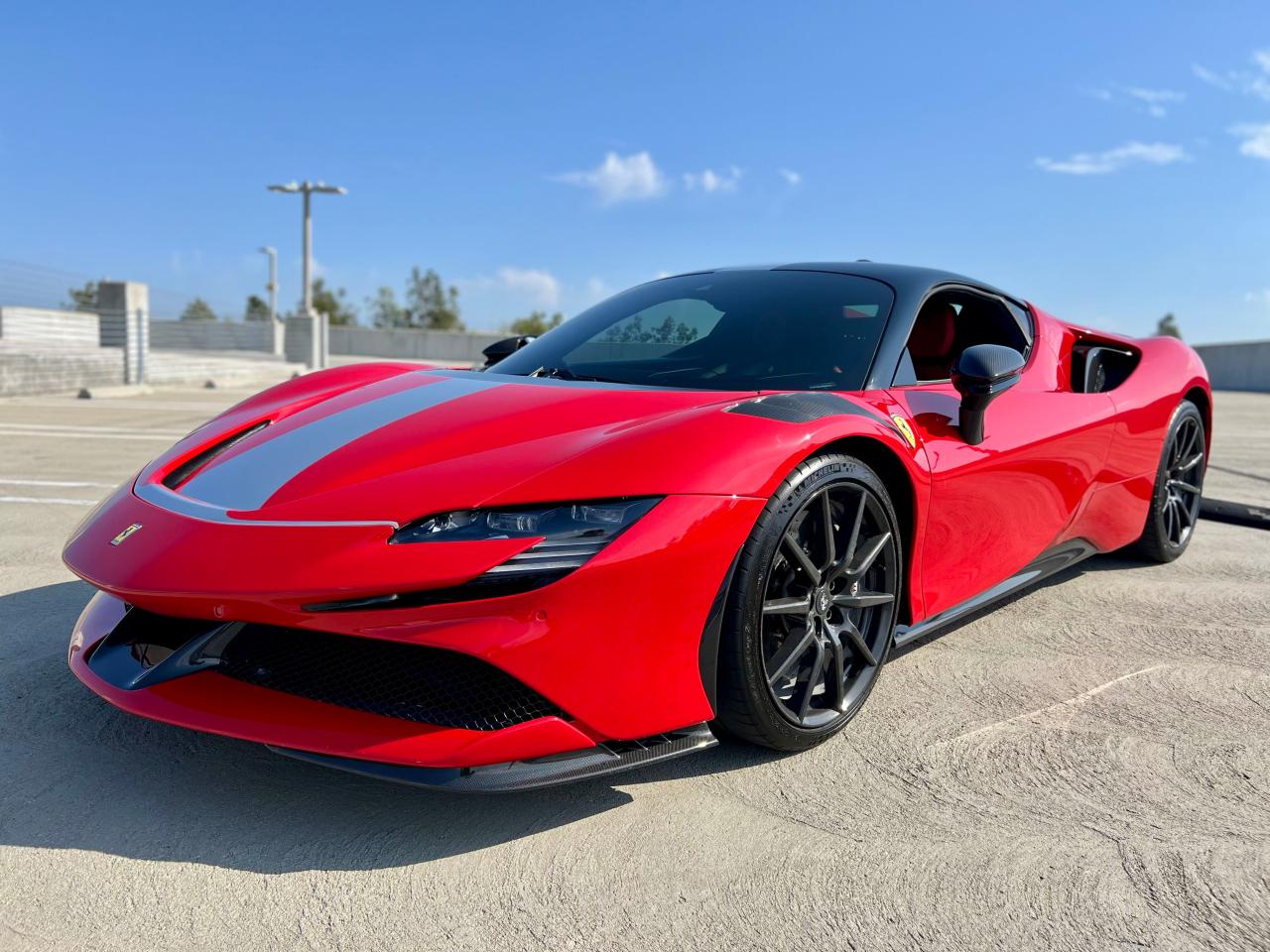 Ferrari SF90 Carbon Fiber Front Lip