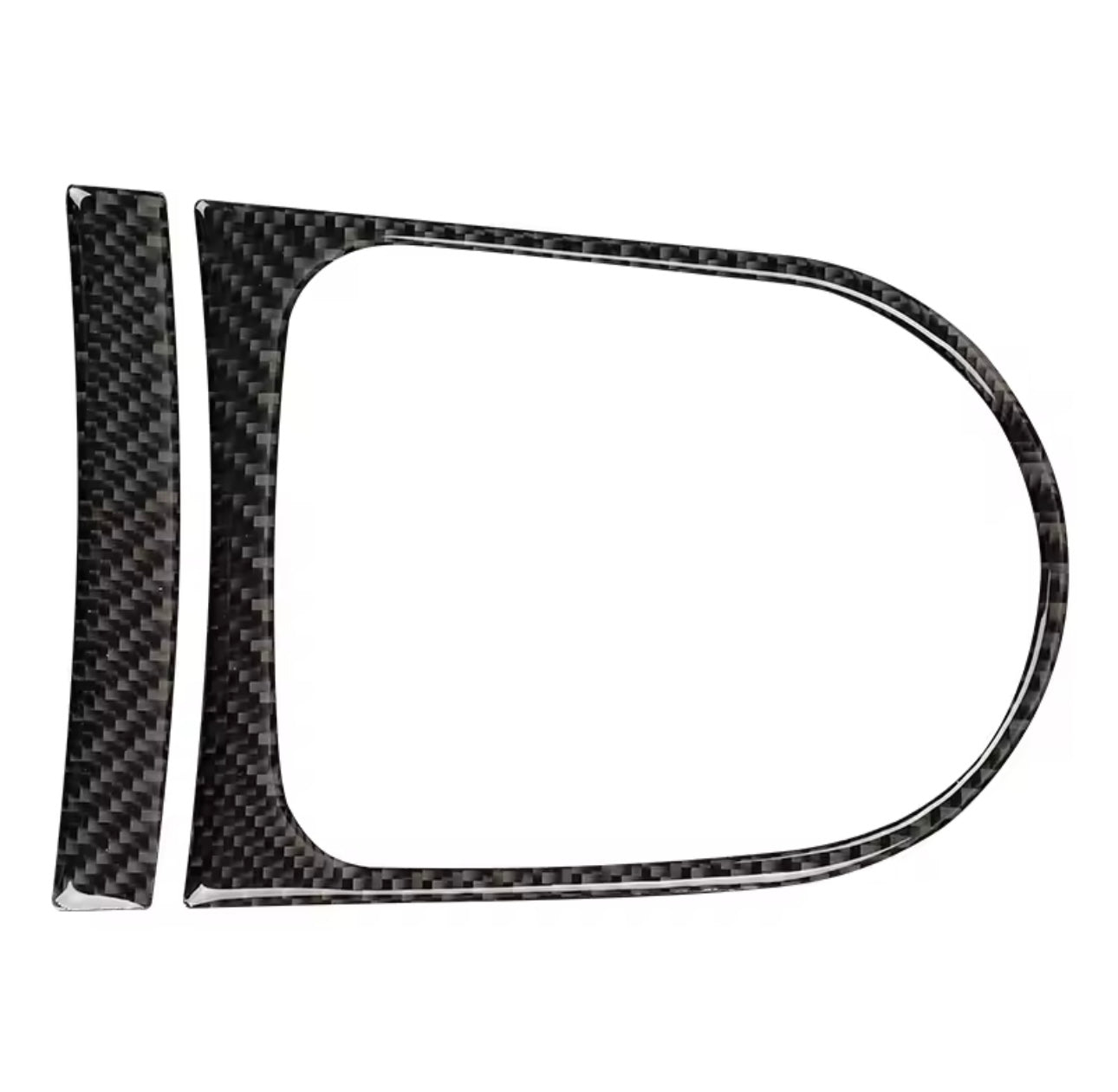 Carbon Fiber Gear Shift Box Cover Trim - Ford Mustang (2015–2021) - Exotics Carbon Design