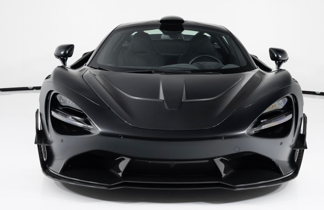 P1 Style Carbon Fiber Vented Front Hood – McLaren 720S (2017–2023) - Exotics Carbon Design