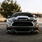 2015–2017 Ford Mustang - Saleen Style Vented Carbon Fiber Front Hood - Exotics Carbon Design