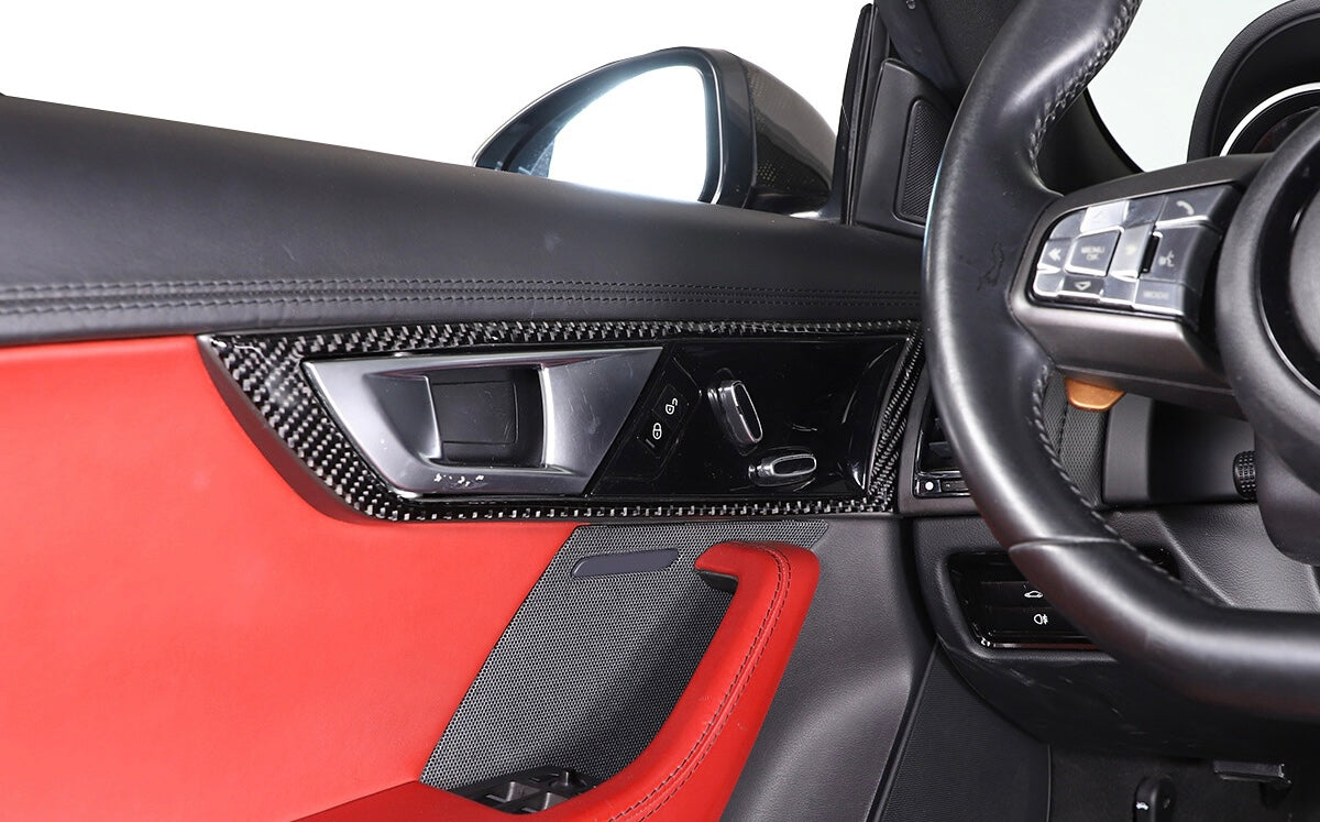 Carbon Fiber Door Handles – Jaguar F-Type (2013–2022) - Exotics Carbon Design