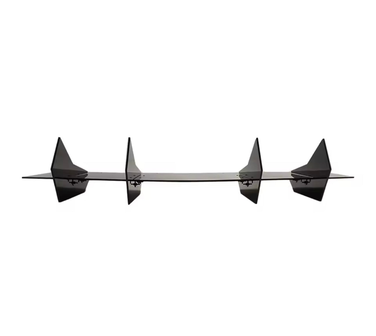 Gloss Black Rear Diffuser – Ford Mustang (2024+) - Exotics Carbon Design