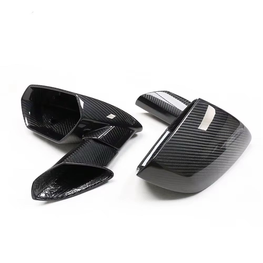 Carbon Fiber Mirror Caps - Lamborghini Huracán LP610 / LP580 / EVO - Exotics Carbon Design