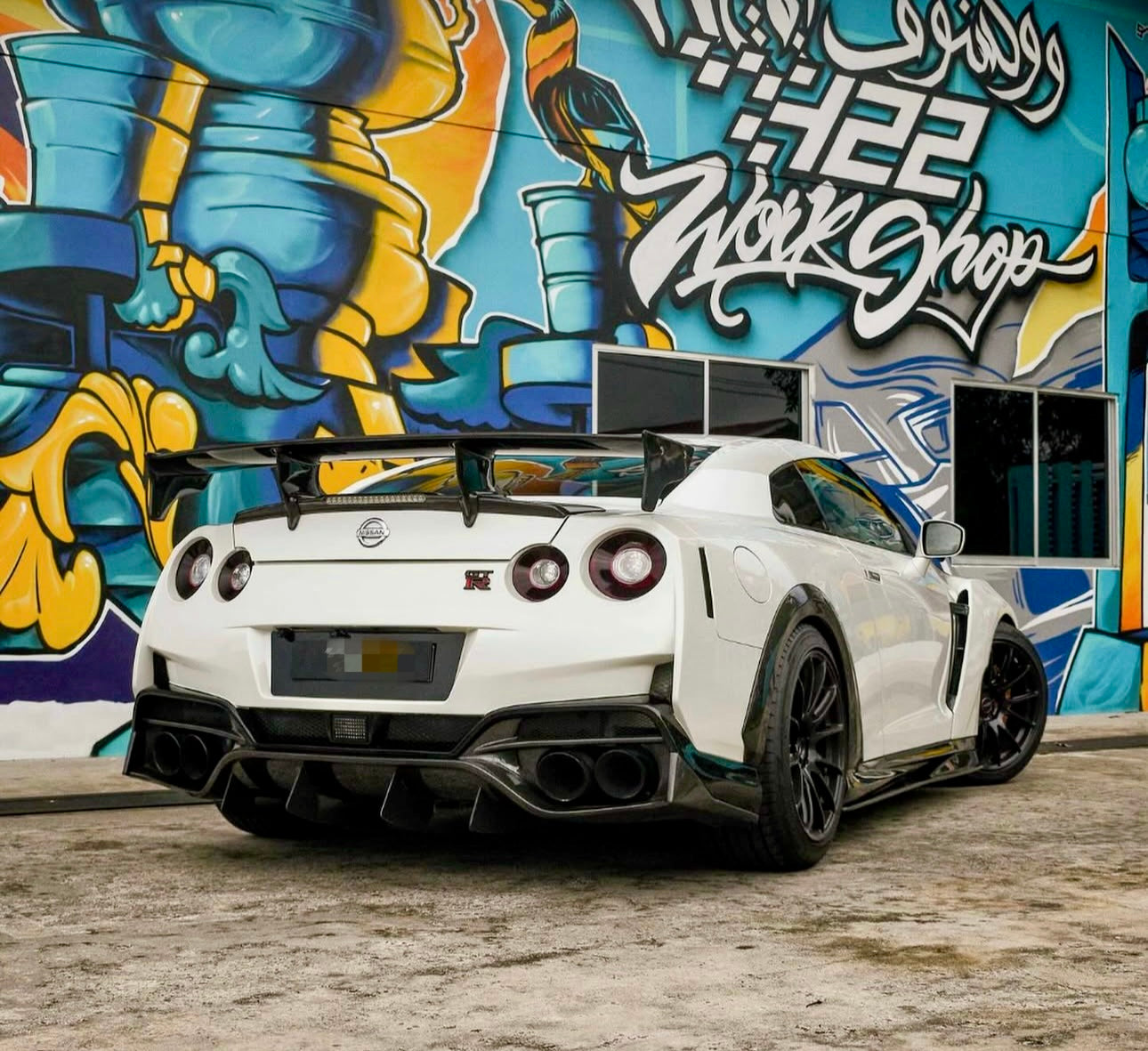 Nismo Style Carbon Fiber Rear Wing – Nissan GT-R R35 - Exotics Carbon Design