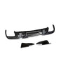 BMW F85 / F85 X5M / F86 X6M L-Style Carbon Fiber Rear Diffuser with LED Lights - Exotics Carbon Design