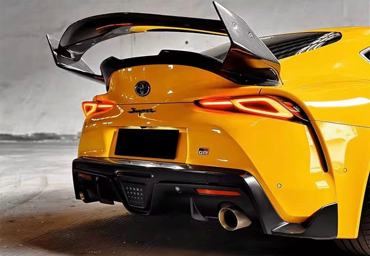 Carbon Fiber GT Wing - Toyota GR Supra A90/A91 - Exotics Carbon Design