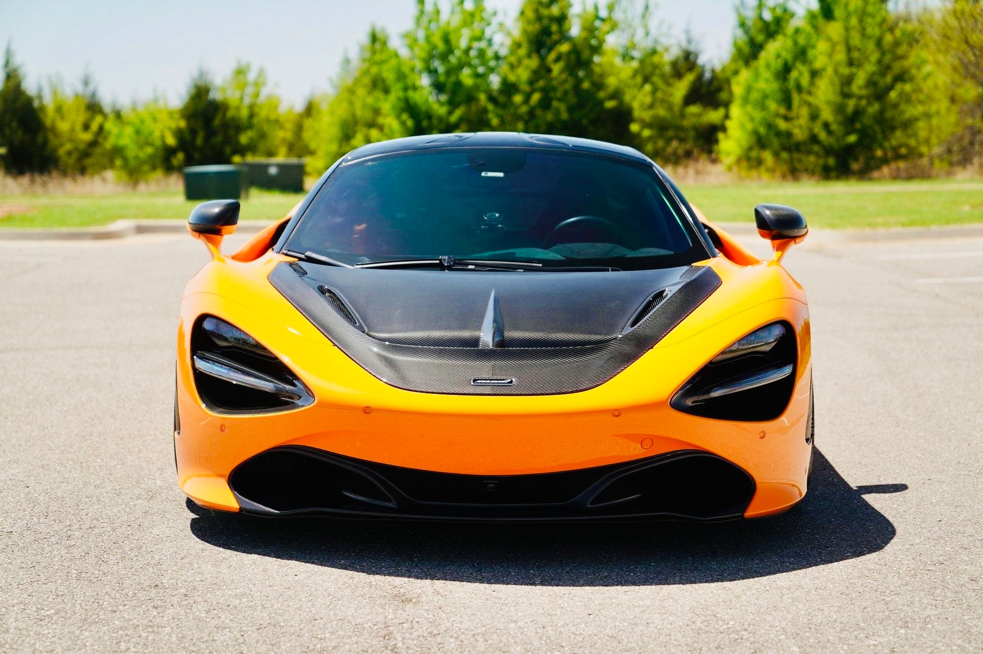 V-Style Vented Carbon Fiber Front Hood – McLaren 720S (2017–2022) - Exotics Carbon Design