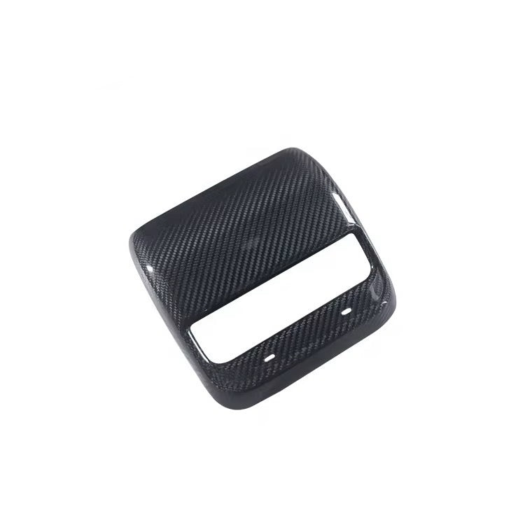 Carbon Fiber Rear Seat Vent Cover Upgrade – Tesla Model 3/Y (2017–2023) - Exotics Carbon Design