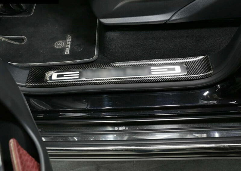 Mercedes-Benz G-Class W463 G55 / G63 (2019–2020) – Carbon Fiber Door Sill Plate Trim - Exotics Carbon Design