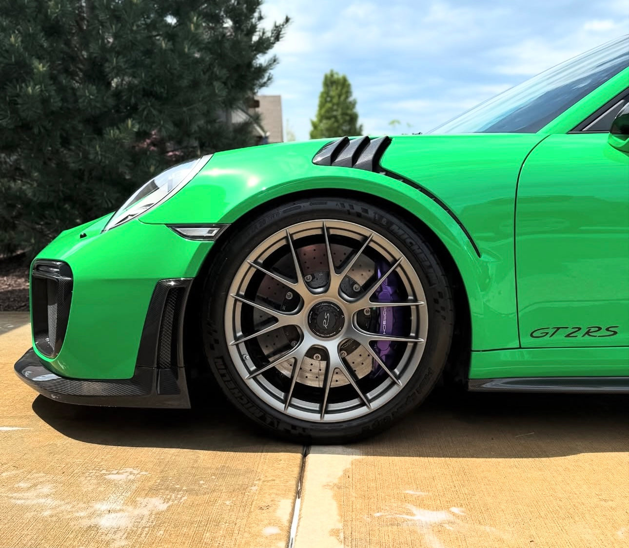 Porsche 911 (991.2) GT2 RS - Carbon Fiber Front Lip - Exotics Carbon Design
