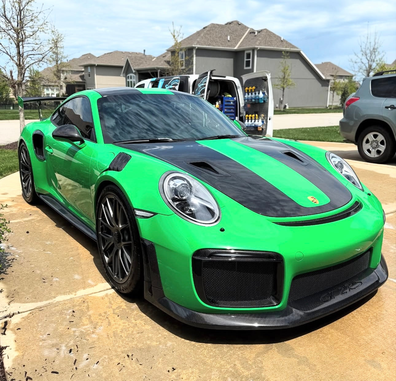 Porsche 911 (991.2) GT2 RS - Carbon Fiber Front Lip - Exotics Carbon Design