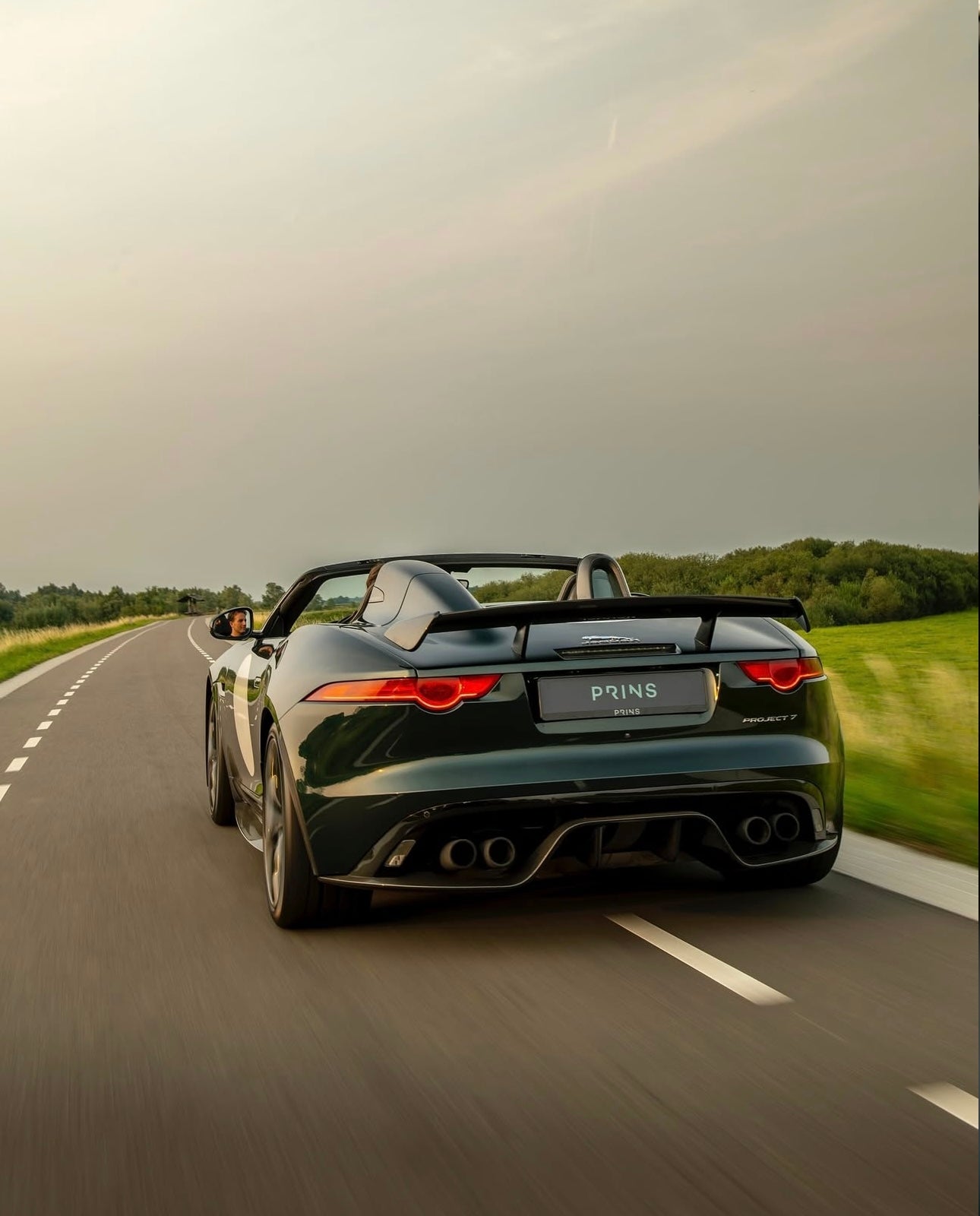 Carbon Fiber Rear Diffuser with Fins – Jaguar F-Type (2013–2018) - Exotics Carbon Design