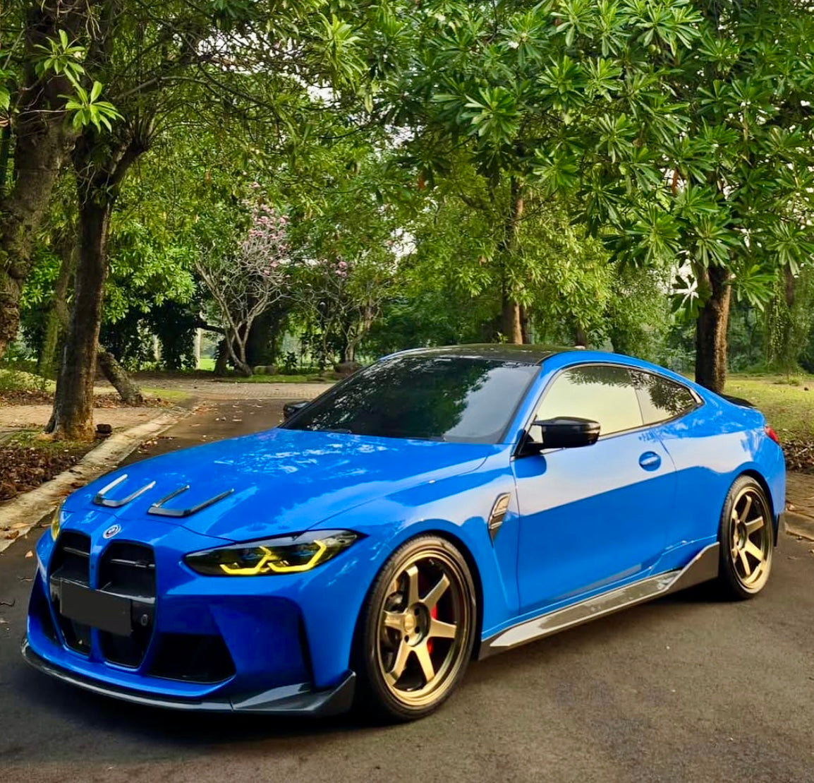 Carbon Fiber CSL-Inspired Side Skirts – BMW G80 M3 / G82 & G83 M4 (2021+) - Exotics Carbon Design