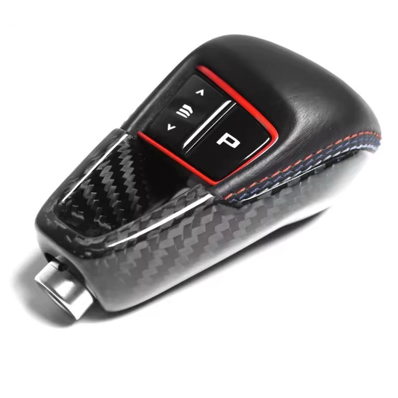 BMW M3 G80 / M4 G82 (2021–2025) – Carbon Fiber Gear Knob Cover - Exotics Carbon Design