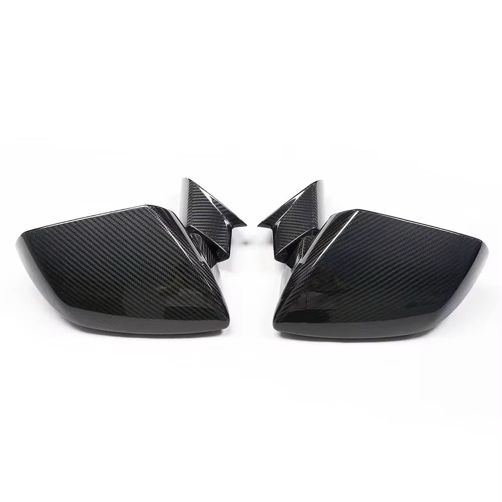 Carbon Fiber Mirror Caps - Lamborghini Huracán LP610 / LP580 / EVO - Exotics Carbon Design