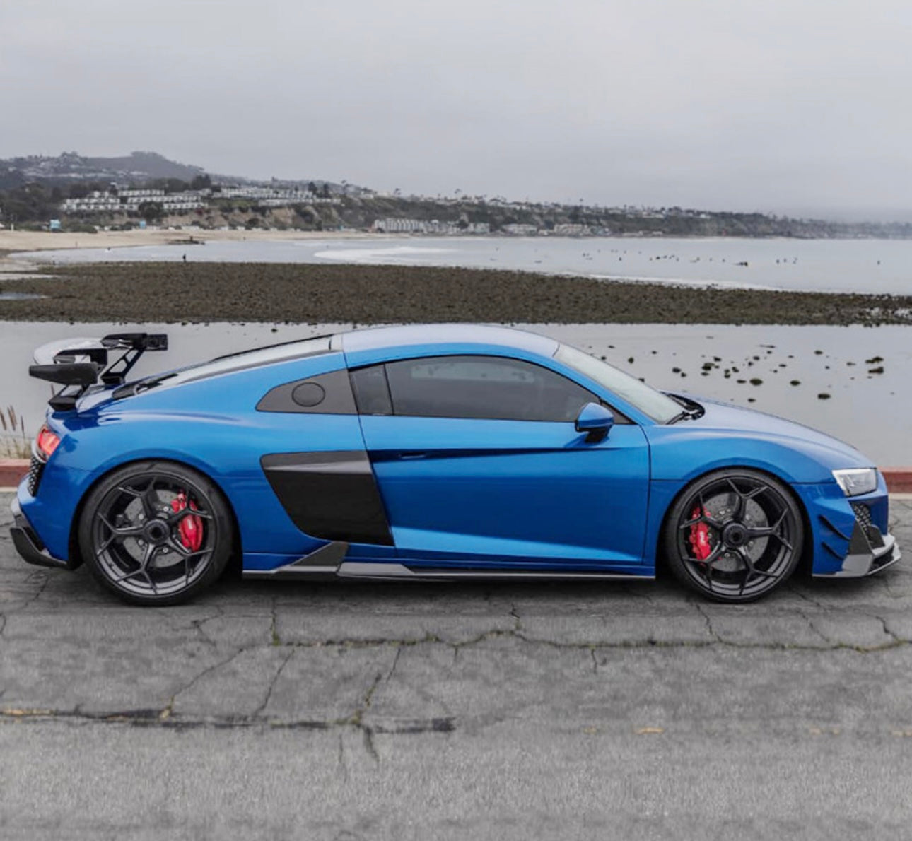 Audi R8 Gen 3 (2020+) - GT4 Style Carbon Fiber Full Body Kit - Exotics Carbon Design