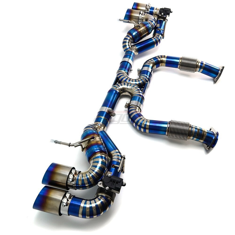 High-Quality Titanium Valved Exhaust – Corvette C8 (2020–2024) - Exotics Carbon Design