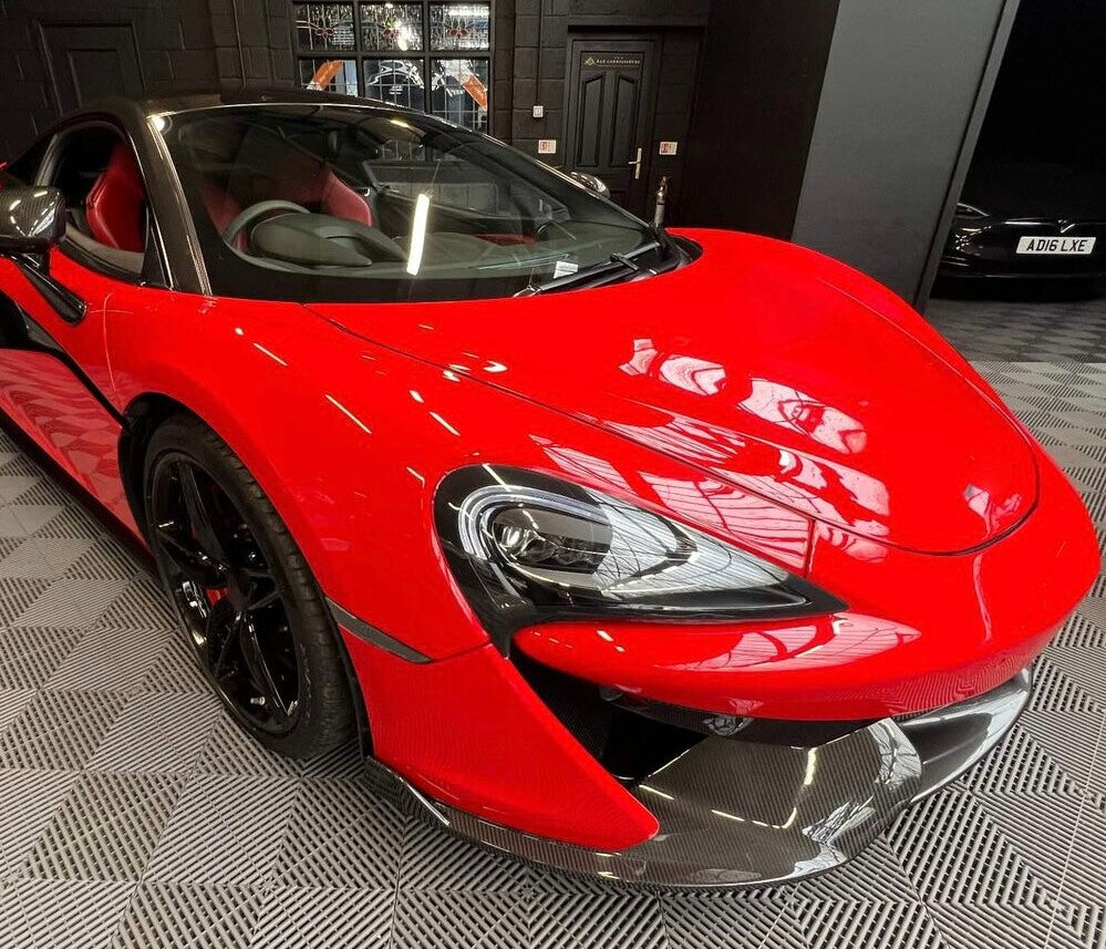 McLaren 540C / 570S - Carbon Fiber Front Diffuser Fins - Exotics Carbon Design