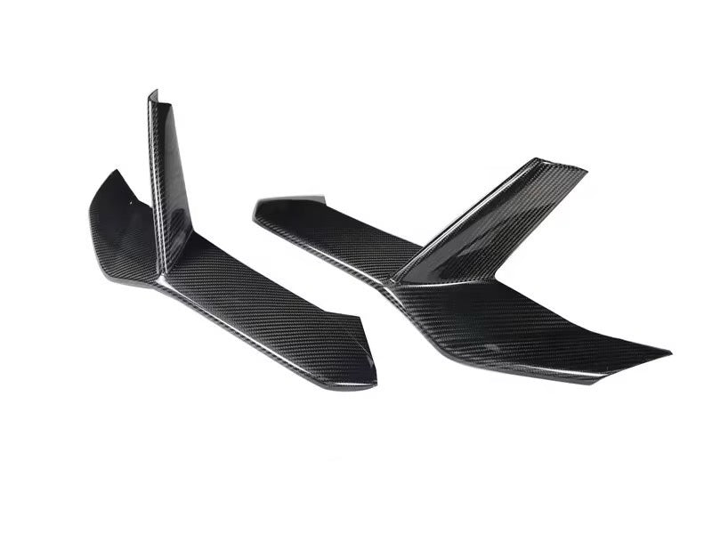 2019-2023 Lamborghini Huracán Evo - NVT Style Carbon Fiber Front Diffuser - Exotics Carbon Design
