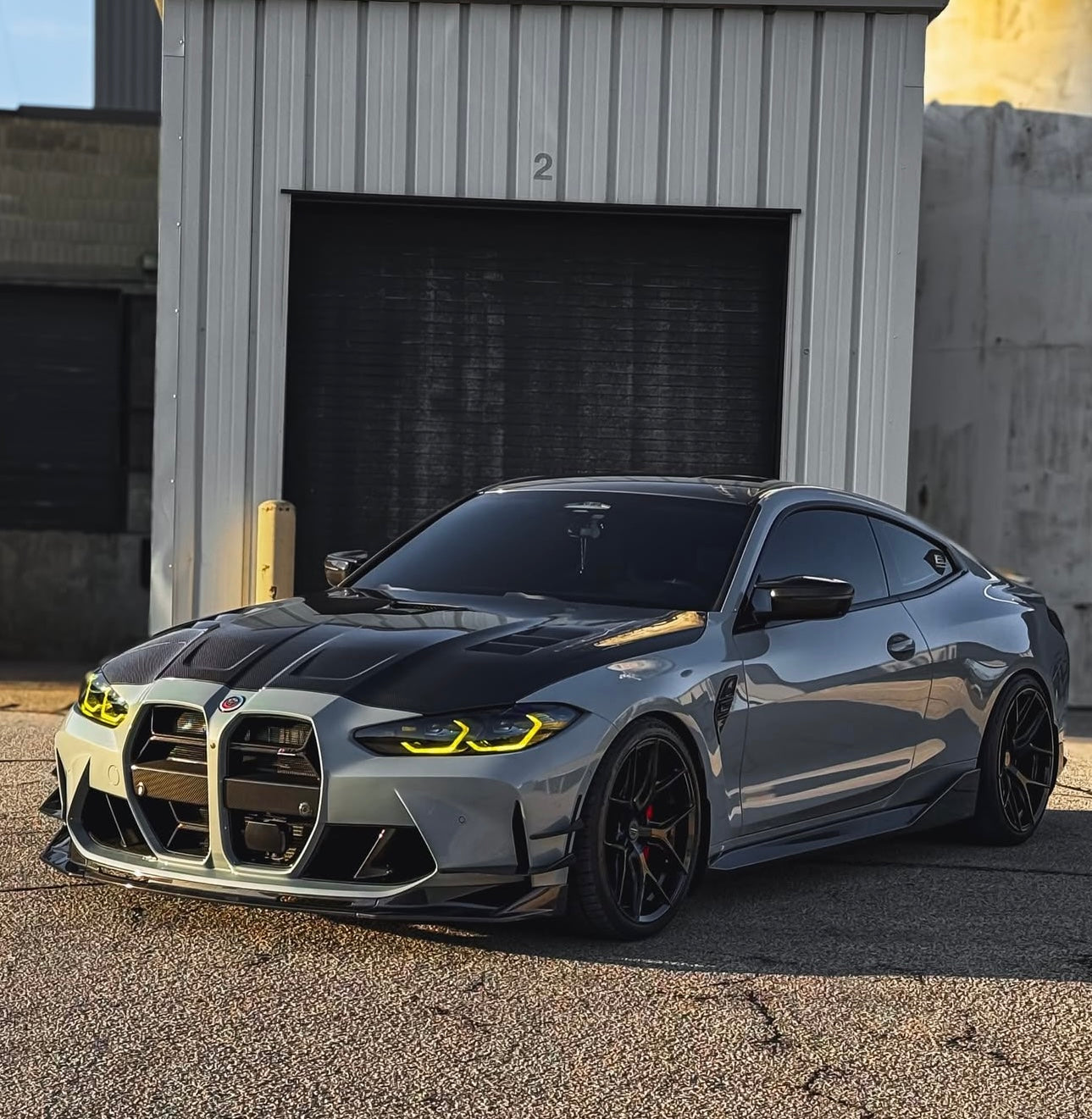 Vented Carbon Fiber Front Hood – BMW M4 G80 (2021–2024) - Exotics Carbon Design