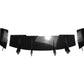 Gloss Black Rear Diffuser – Ford Mustang (2024+) - Exotics Carbon Design