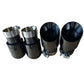 Stainless Steel Exhaust Tips - Corvette C8 - Exotics Carbon Design