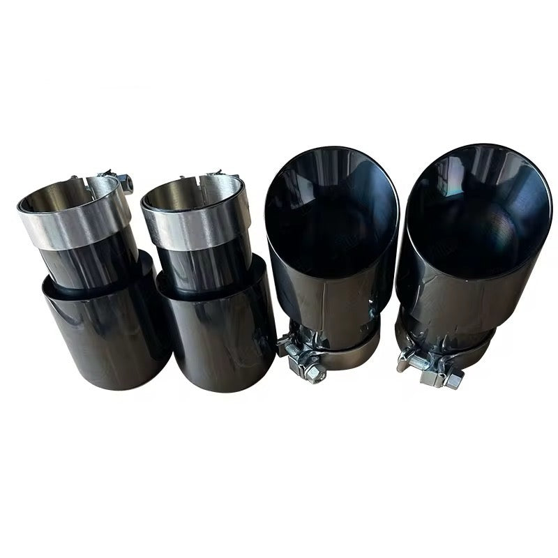 Stainless Steel Exhaust Tips - Corvette C8 - Exotics Carbon Design