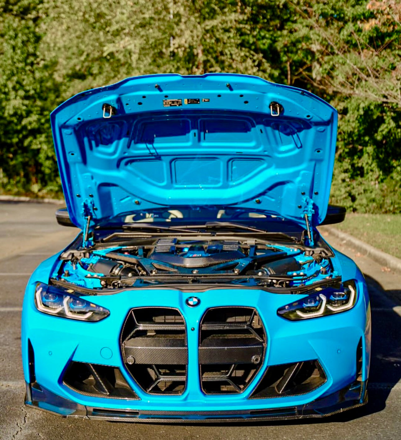 BMW M4 G82 Carbon Fiber Front Grill - Exotics Carbon Design