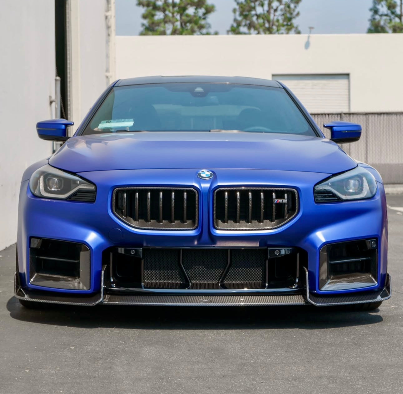 BMW M2 G87 - Dry Carbon Fiber AD Style Front Lip - Exotics Carbon Design