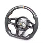 Carbon Fiber & Leather Steering Wheel - McLaren 720S (2017–2023) - Exotics Carbon Design