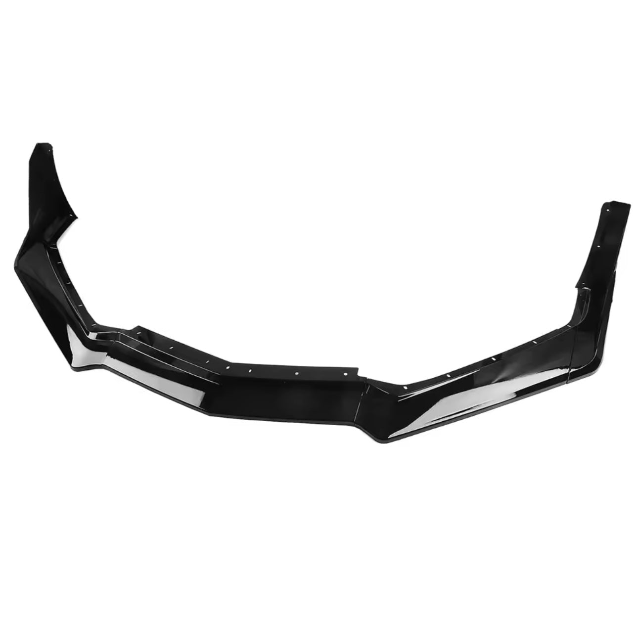 Corvette C7 / Grand Sport / Z06 - Gloss Black ZR1-Style Front Lip - Exotics Carbon Design