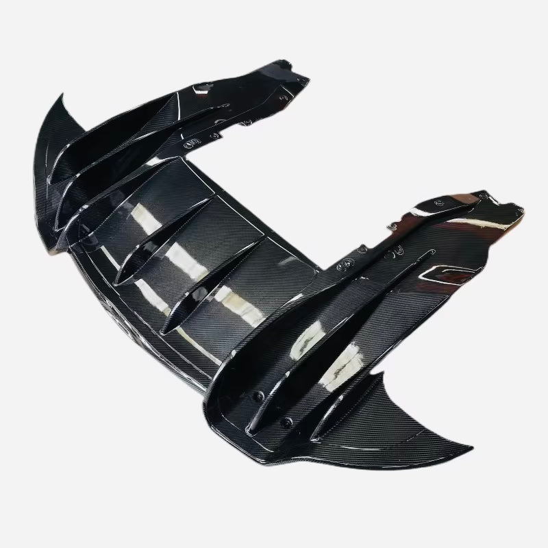 Carbon Fiber Rear Diffuser - McLaren 540C / 570S / 570GT - Exotics Carbon Design