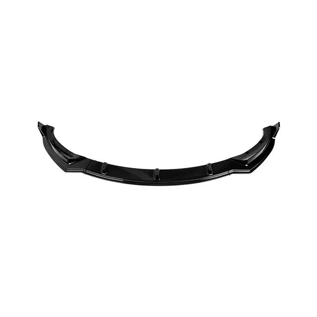 VSR-Style Gloss Black Front Lip | Sporty Aero Upgrade – Tesla Model 3 2017–2023 - Exotics Carbon Design