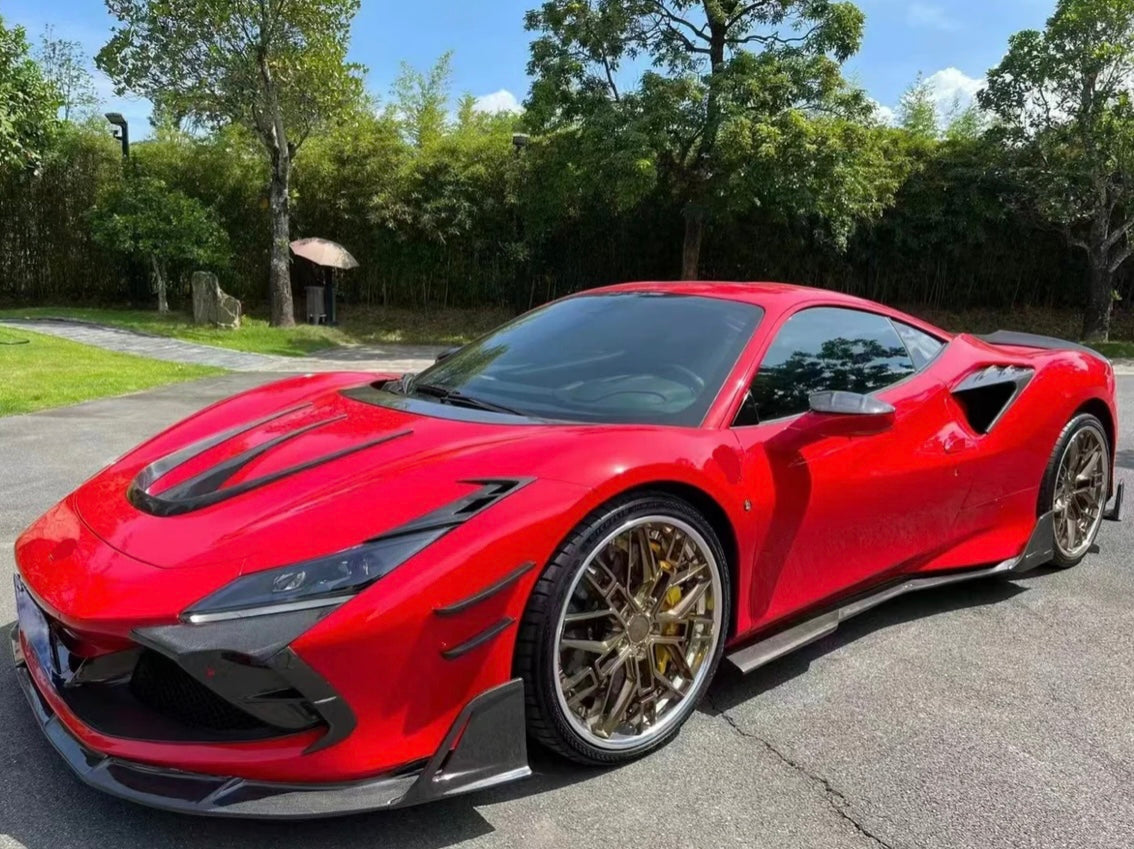Full MSY Carbon Fiber Body Kit – Ferrari F8 Tributo - Exotics Carbon Design