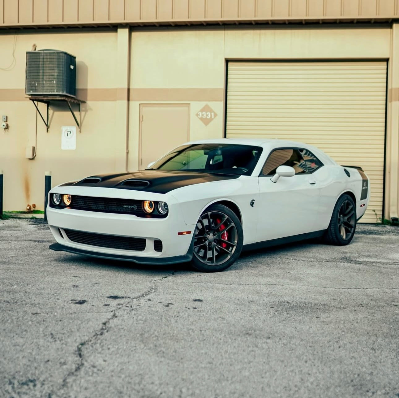 Matte Black Front Hood – Dodge Challenger (2008–2023) - Exotics Carbon Design