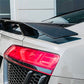 Audi R8 (2016-2019) - Racing Motorsport Style Carbon Fiber Rear Wing - Exotics Carbon Design