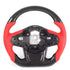 Carbon Fiber & Red Leather Steering Wheel - Toyota GR Supra A90 / A91 (2020–2025) - Exotics Carbon Design
