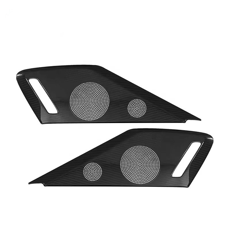 Carbon Fiber Door Speaker Panels – Chevrolet Corvette C8 (2020–2024) - Exotics Carbon Design