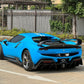 GTR Bat-Fury Full Carbon Fiber Kit - Ferrari 296 GTB - Exotics Carbon Design