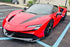 Ferrari SF90 – Carbon Fiber Multi-Piece Front Lip Diffuser Kit - Exotics Carbon Design