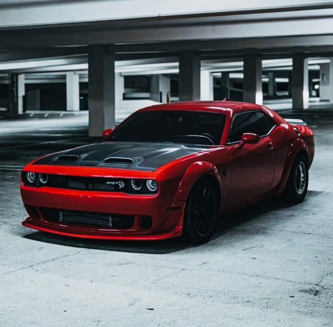 Carbon Fiber Vented Front Hood – Dodge Challenger (2008–2022) - Exotics Carbon Design