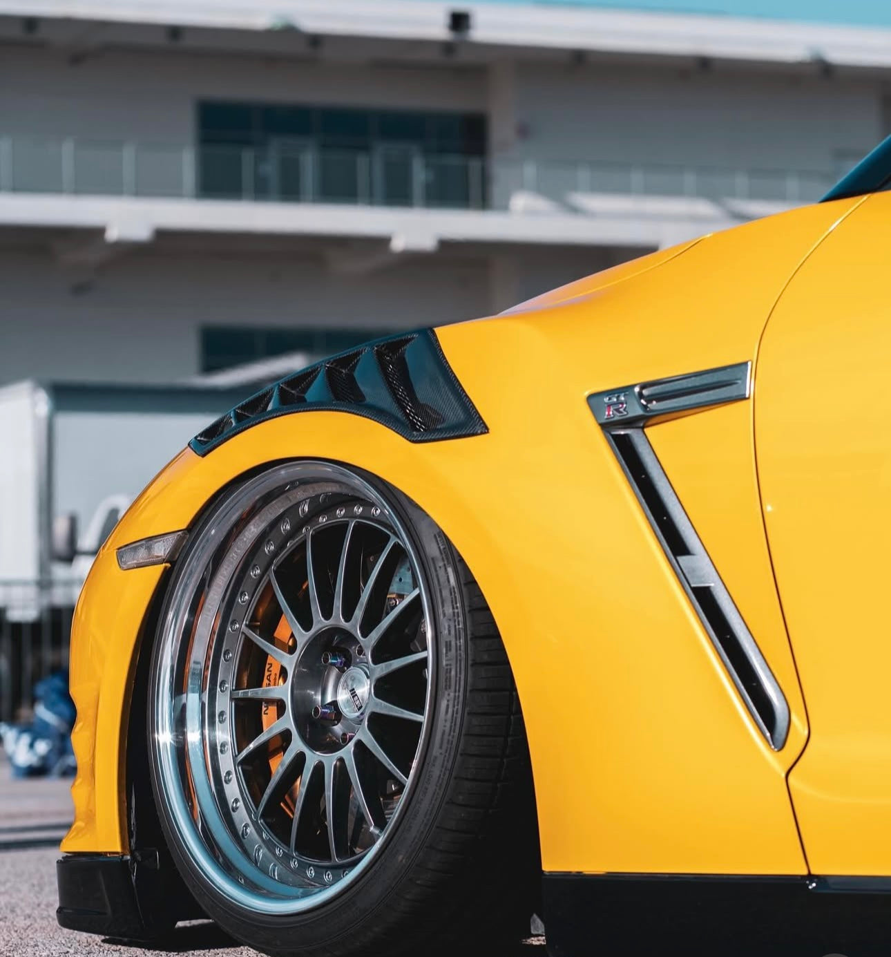 Carbon Fiber Fender Vents Nismo Style - Nissan GTR R-35 (2009–2016) - Exotics Carbon Design