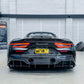 Maserati MC20 - MSY Style Carbon Fiber Rear Diffuser - Exotics Carbon Design