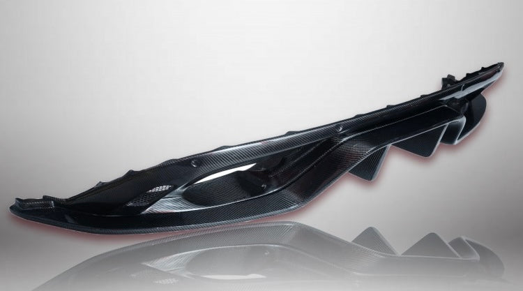 Carbon Fiber Rear Diffuser with Fins – Jaguar F-Type (2013–2018) - Exotics Carbon Design