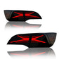X-Shaped Custom LED Taillights – Tesla Model 3 (2017–2023) - Exotics Carbon Design