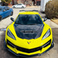 Corvette C8 Z06/ZR1 – Carbon Fiber Front Vented Hood - Exotics Carbon Design