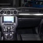 Carbon Fiber Center Dashboard Trim - Ford Mustang (2015–2022) - Exotics Carbon Design